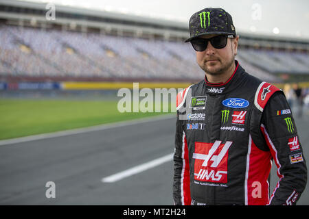 Concord, North Carolina, USA. 25 Mai, 2018. Kurt Busch (41) macht sich bereit für die Coca-Cola 600 bei Charlotte Motor Speedway in Concord, North Carolina zu qualifizieren. Credit: Stephen A. Arce/ASP/ZUMA Draht/Alamy leben Nachrichten Stockfoto