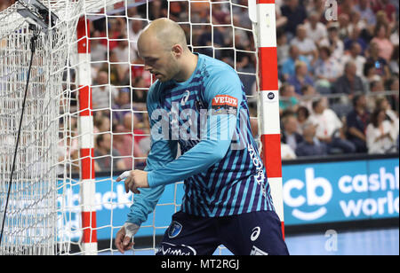 (C) LAURENT LAIRYS/LEMOUSTICPRODUCTION/MAXPPP-à KÖLN LE 27-05-2018 - VELUX EHF Champions League (Finale) HANDBALL CLUB DE NANTES VS MONTPELLIER AGGLOMERATION HANDBALL - VINCENT GERARD Stockfoto