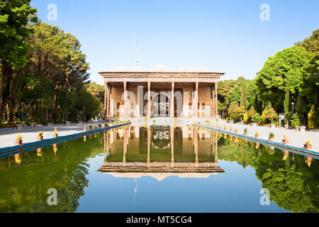 Chehel Sotoun (Sotoon) Palast von Shah Abbas II, Esfahan, Isfahan, Iran Stockfoto