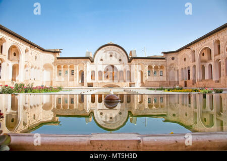 Herrliche Khan-e Tabatabei historisches Haus in Kashan, Iran Stockfoto