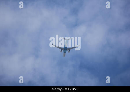 CHIANG MAI, THAILAND - 22. MAI 2018: HS-DBK Boeing 737-800 von NokAir. Von Chiangmai Flughafen in Bangkok. Stockfoto