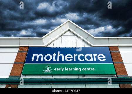 Mothercare, Store, stürmisch, Mal, Early Learning Center Stockfoto