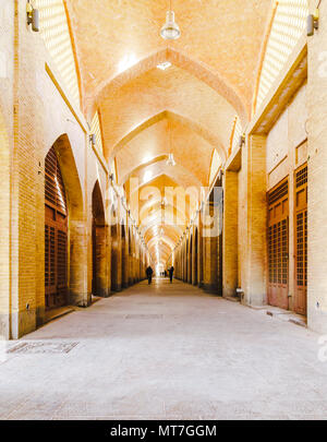 Der traditionelle Basar von isfahan - Iran Stockfoto