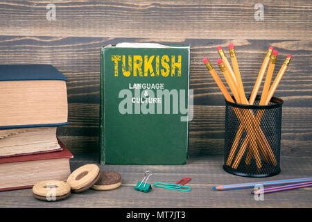 Die türkische Sprache und Kultur Konzept Stockfoto