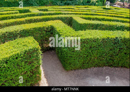Bergamo: Botanischer Garten Stockfoto
