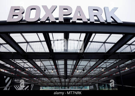 Croydon Boxpark Süd-London UK Stockfoto