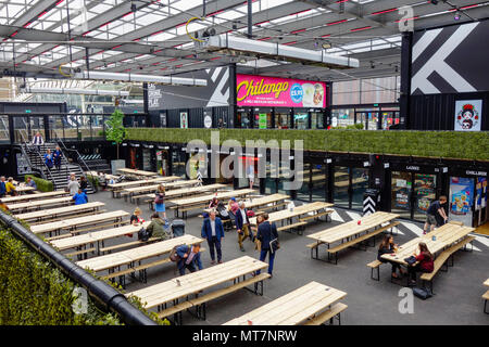 Croydon Boxpark Süd-London UK Stockfoto