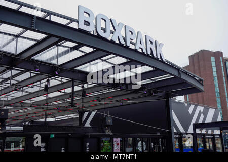 Croydon Boxpark Süd-London UK Stockfoto