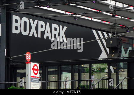 Croydon Boxpark Süd-London UK Stockfoto