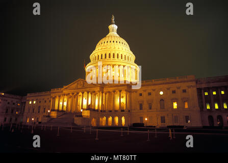1988 historische UNITED STATES CAPITOL WASHINGTON DC USA Stockfoto
