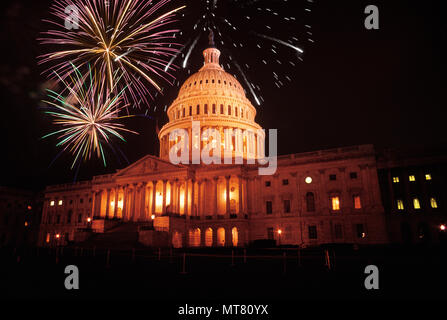 1988 historische UNITED STATES CAPITOL WASHINGTON DC USA Stockfoto