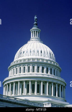 1988 historische Kuppel UNITED STATES CAPITOL WASHINGTON DC USA Stockfoto