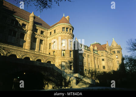 Historische 1988 Natural History Museum CENTRAL PARK WEST MANHATTAN NEW YORK CITY USA Stockfoto