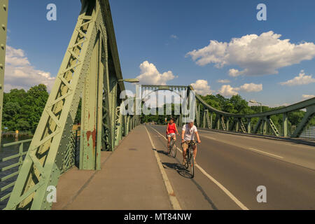 Glienicker Brücke von Spionen, Potsdam Stockfoto