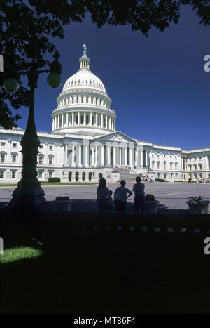 1988 historische UNITED STATES CAPITOL WASHINGTON DC USA Stockfoto