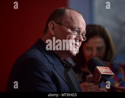 Die täterschaft Saison Weltpremiere in Dublin, Irland. Mit: Mark O'Rowe Wo: Dublin, Irland, wenn: 25 Apr 2018 Credit: Brightspark Fotos/WENN.com Stockfoto