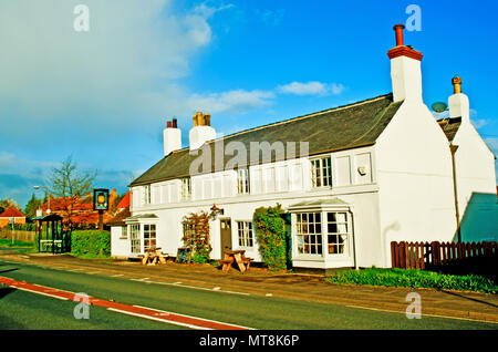 Das The Sun Inn, Long Marston, North Yorkshire, England Stockfoto