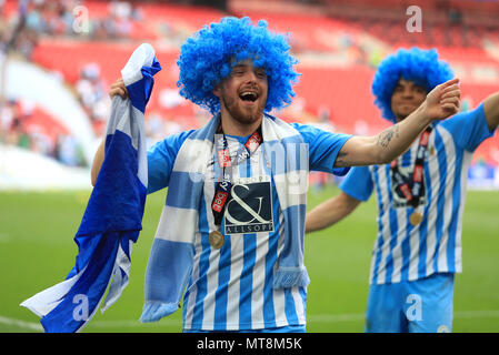 Von Coventry City Marc McNulty feiert nach dem Himmel Wette Liga zwei Finale im Wembley Stadion, London. Stockfoto