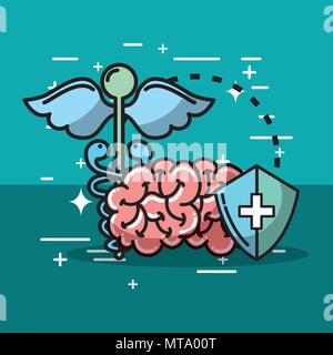 Gesundheit Medizin ergänzende Stock Vektor