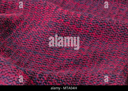 Abstrakte Textur Hintergrund kammgarn Gestrick close-up Stockfoto