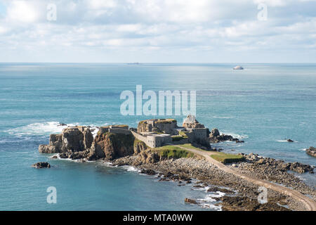 Fort Clonque, Alderney Stockfoto