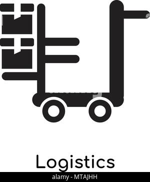 Logistik Symbol auf weißem Hintergrund für Ihre Web- und mobile App Design isoliert Stock Vektor