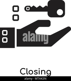 Schließen Symbol auf weißem Hintergrund für Ihre Web- und mobile App Design isoliert Stock Vektor