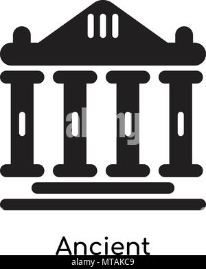 Alte Symbol auf weißem Hintergrund für Ihre Web- und mobile App Design isoliert Stock Vektor