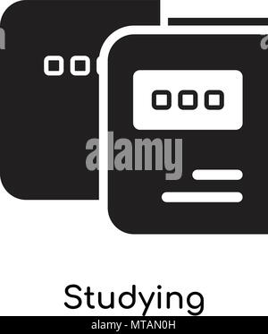 Studium Symbol auf weißem Hintergrund für Ihre Web- und mobile App Design isoliert Stock Vektor