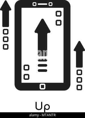 Symbol auf weißem Hintergrund Stock Vektor