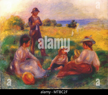 Renoir Pierre-Auguste - Partei des Landes in Belleville 1898 Stockfoto