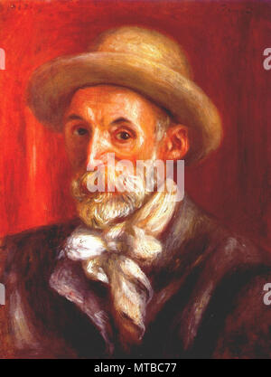 Renoir Pierre-Auguste - Self Portrait 1910 Stockfoto