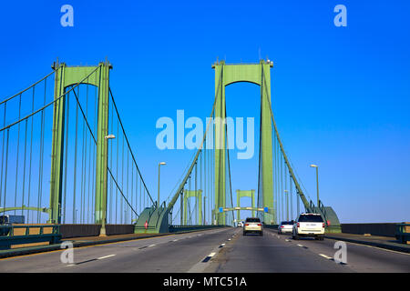 Delaware Memorial Bridge Road USA US Stockfoto