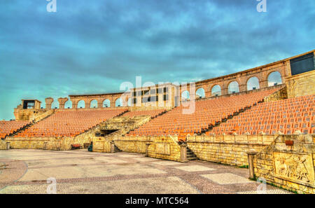 Römische Amphitheater oder zum Kolosseum in Macau Fisherman Wharf, China Stockfoto