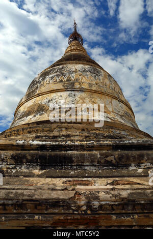 Dome von Shwesandaw Pagode in Bagan Stockfoto