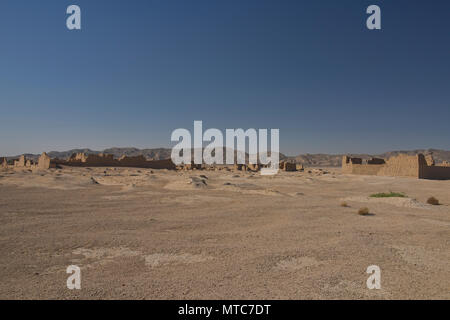 Jiaohe antiken Ruinen im Morgenlicht, Turpan, Xinjiang, China Stockfoto