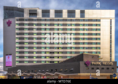 Der Park Regis Hotel in Birmingham, Großbritannien Stockfoto