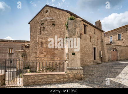 Chiesa di San Teodoro (della Nunziatella), 10. Jahrhundert Kirche, in Gerace, Kalabrien, Italien Stockfoto