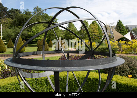 Das Millennium Garten an der University Park, Nottingham England Großbritannien Stockfoto