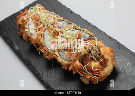 Sushi Roll Philadelphia verschiedene Arten Stockfoto