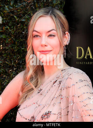 45. jährlichen Tagsüber Creative Arts Emmy Awards 2018 Ankünfte an das Pasadena Civic Center in Pasadena, Kalifornien. Mit: Annika Noelle Wo: Los Angeles, Kalifornien, Vereinigte Staaten, wenn: 27 Apr 2018 Credit: Adriana Barraza/WENN.com M. Stockfoto