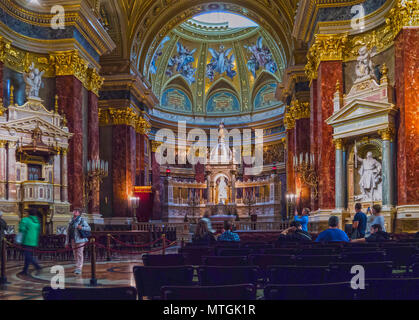 Szent István-Basilika/St Stephen's Basilica Stockfoto