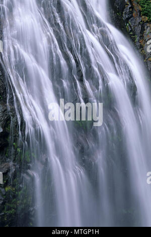 Narada Falls, Mt Rainier Nationalpark, Washington Stockfoto