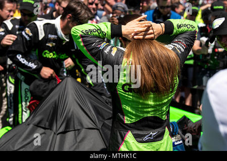 Danica Patrick in Indy 2018 Stockfoto