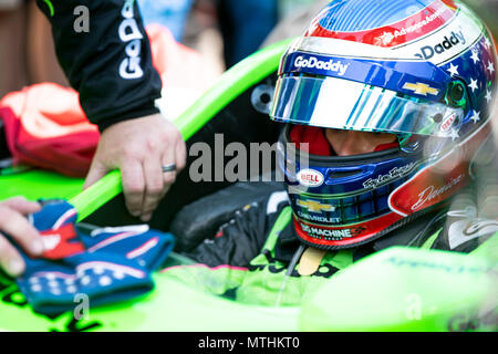 Danica Patrick in Indy 2018 Stockfoto