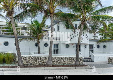 Beacg Patrol Headquarters South Beach Miami Stockfoto