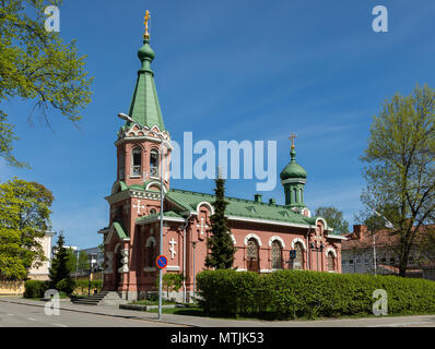 Orthodoxe Kirche in Kuopio, Finnland. Stockfoto