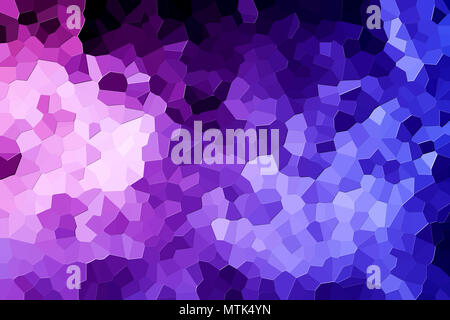 Abstrakte moderne Hintergrund mit geometrischen Muster von verschiedenen Rosa und Blau Polygone und Dreiecke Stockfoto