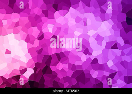 Abstrakte moderne Hintergrund mit geometrischen Muster von verschiedenen rosa Polygone und Dreiecke Stockfoto