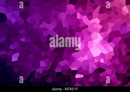 Abstrakte moderne Hintergrund mit geometrischen Muster von verschiedenen rosa Polygone und Dreiecke Stockfoto
